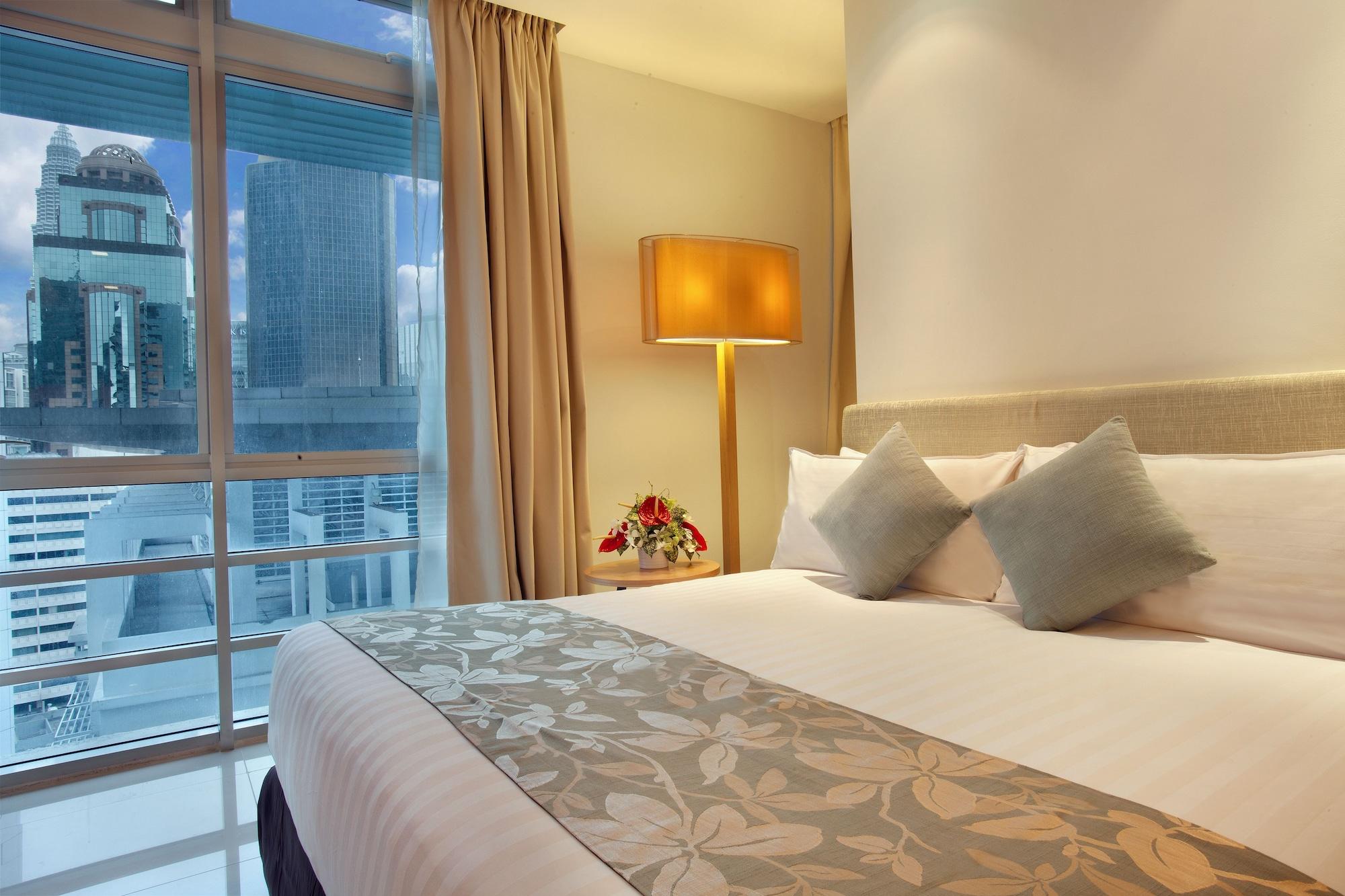 Parkroyal Serviced Suites Kuala Lumpur Room photo A bedroom at the hotel