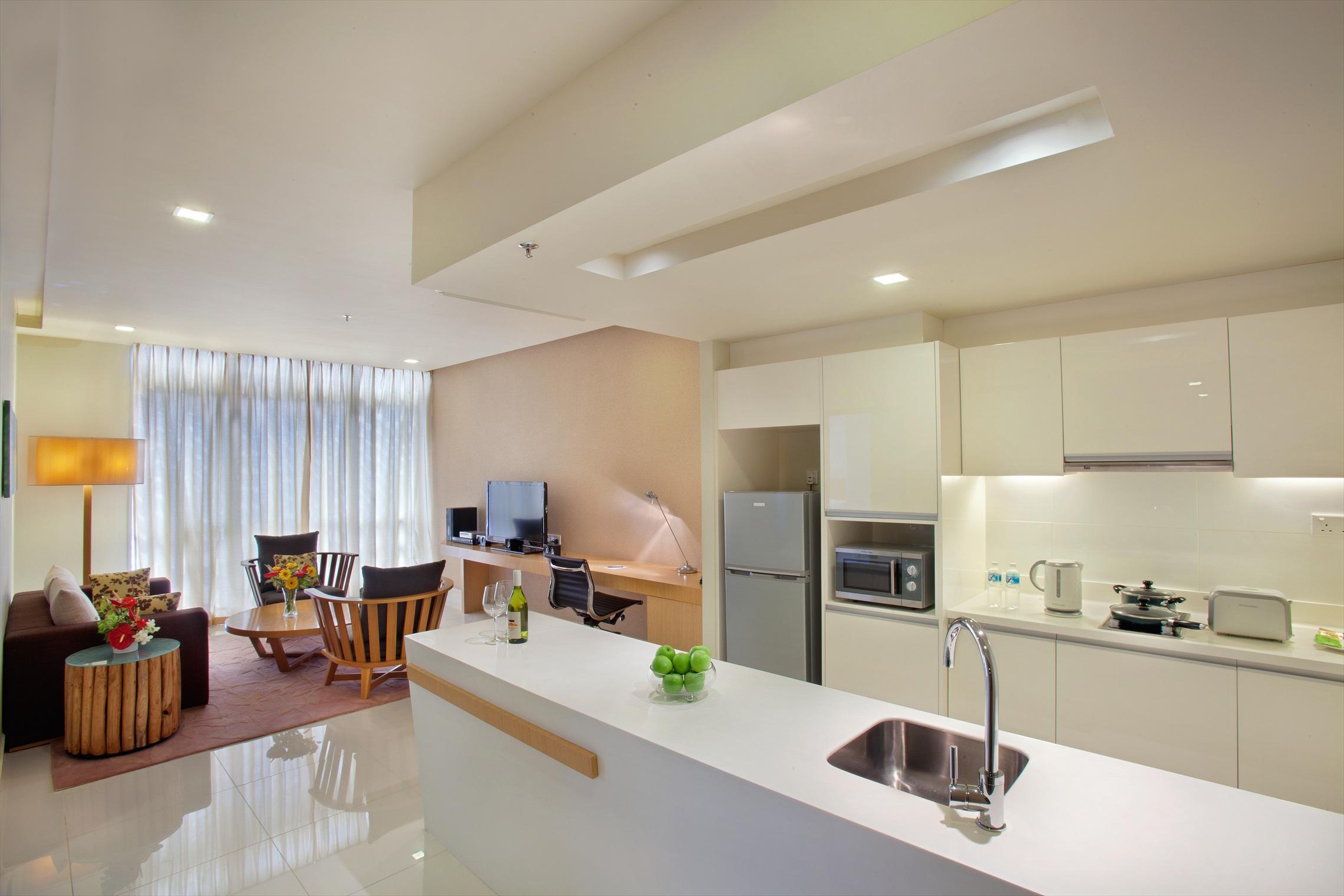 Parkroyal Serviced Suites Kuala Lumpur Room photo A typical apartment at The Residence